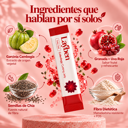 Layben Cutting Jelly de Granada con Chía