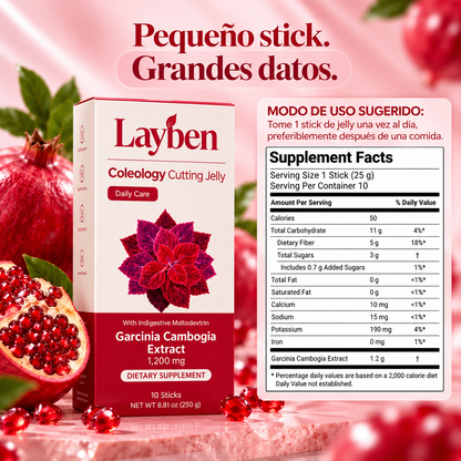 Layben Cutting Jelly de Granada con Chía